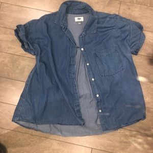 Denim shirt